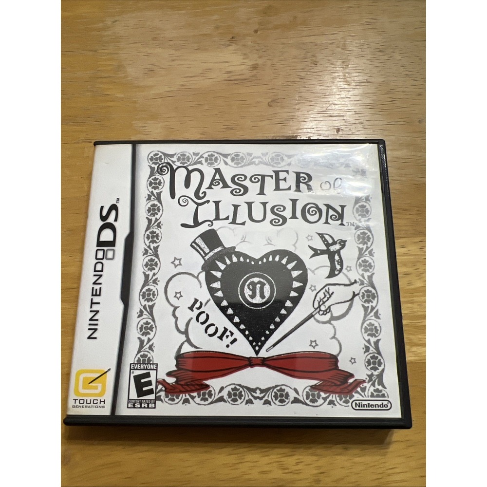 Master of Illusion (Nintendo DS, 2006)  Complete w/ Manual & Inserts, Excellent